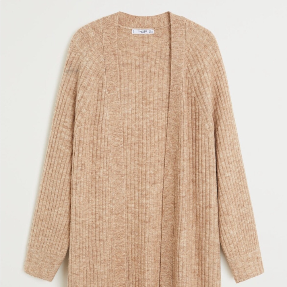 Mango Tan Ribbed Sweater Set - Picture 3 of 5